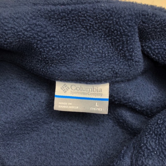 Columbia Fleece Jacket Youth Large - Picture 4 of 5